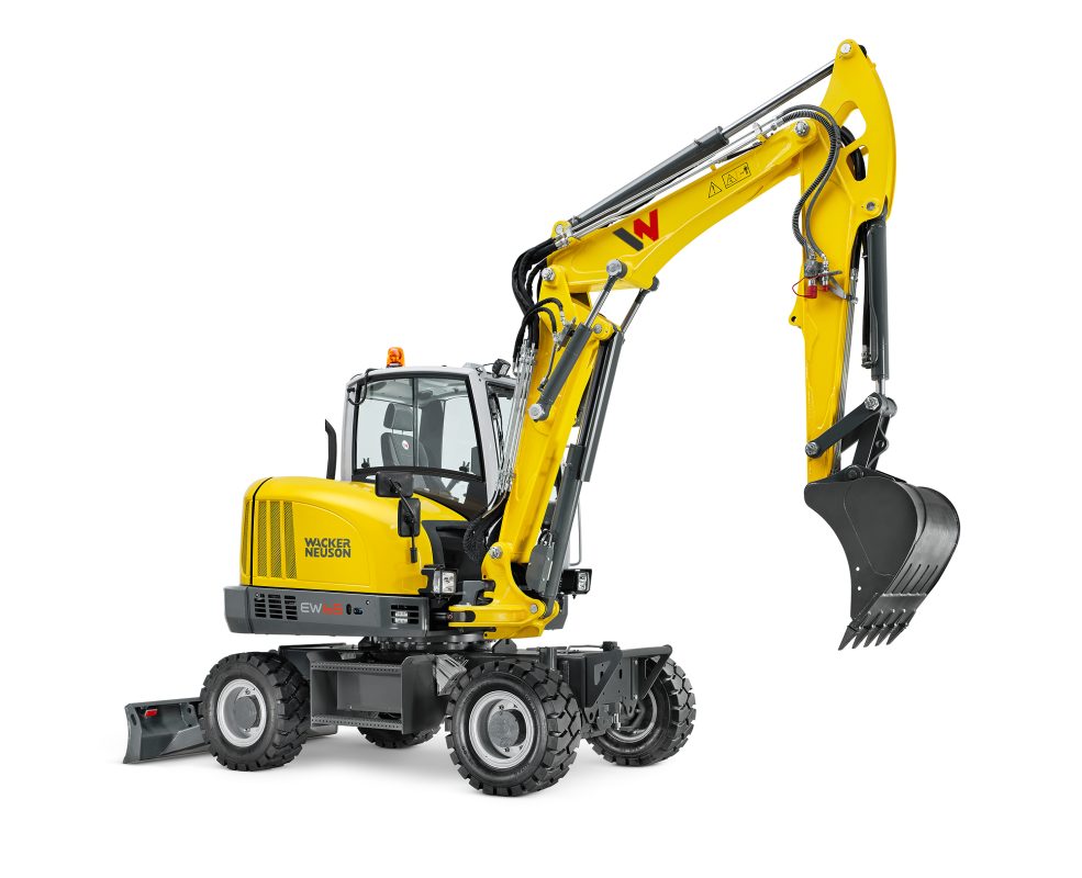 Wacker Neuson EW65 Wheeled Excavator